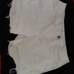 Levi khaki colored cutoffs